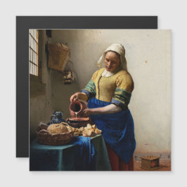 Johannes Vermeer - La tarjeta magnética de la Milk
