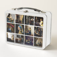 Johannes Vermeer - Masterpieces Grid