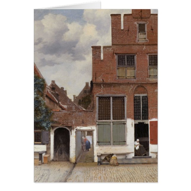 Johannes Vermeer, Vista De Las Casas De Delft (Frente)