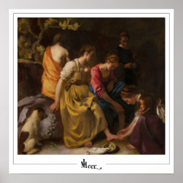 Johannes Vermeer Zedign Poster de arte #16