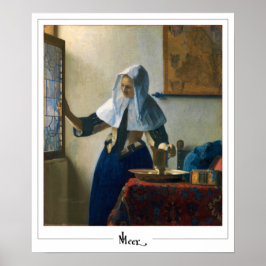 Johannes Vermeer Zedign Poster de arte #28