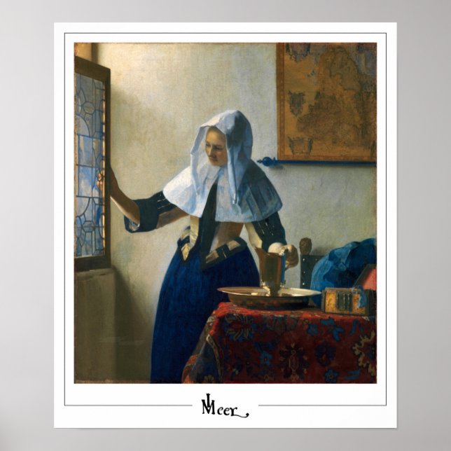 Johannes Vermeer Zedign Poster de arte #28 (Frente)
