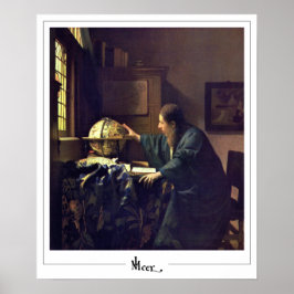 Johannes Vermeer Zedign Poster de arte #36