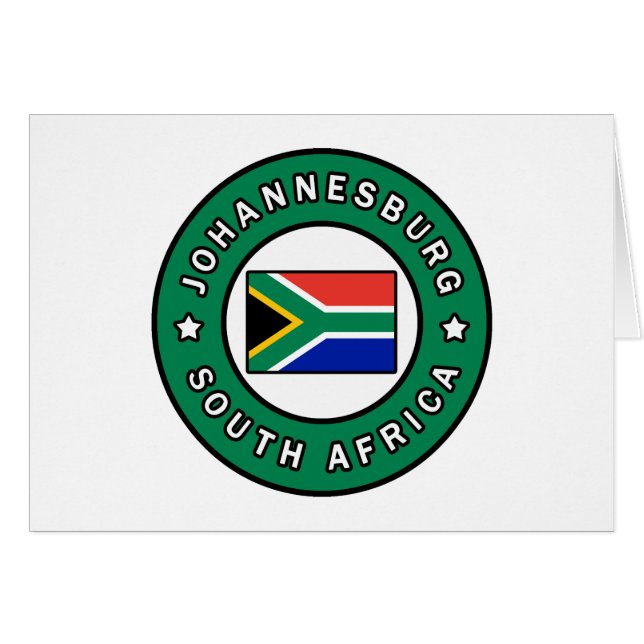 Johannesburgo Sudáfrica (Anverso (Horizontal))