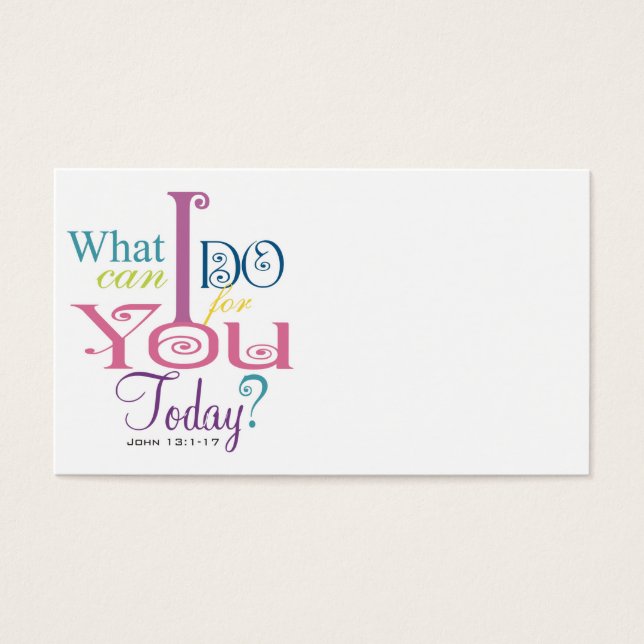 John 13:1-17 Lavar los pies Discípulos Escritura-U (Frente)