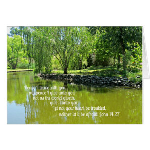 John 14:27 Paz te dejo...
