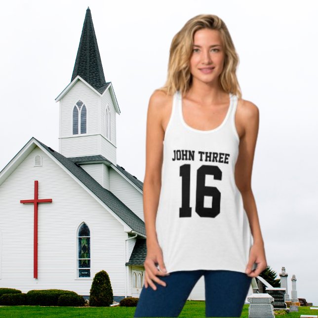John 3:16 Camiseta femenina (Subido por el creador)
