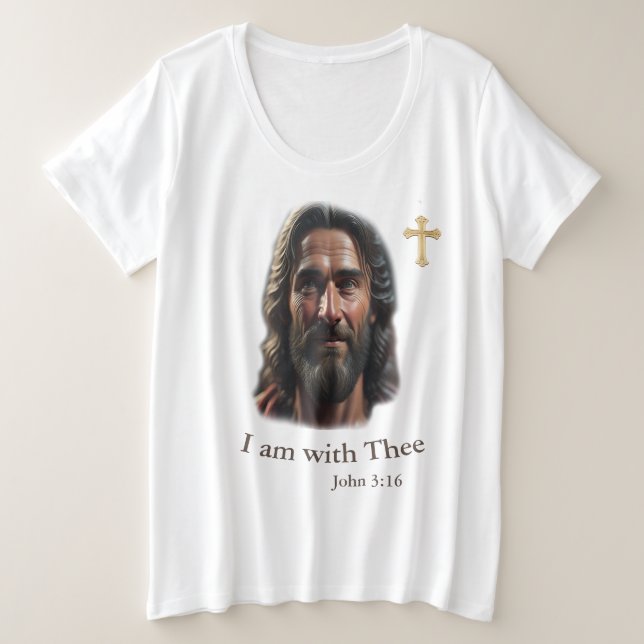 John 3:16 T-Shirt (Anverso del diseño)