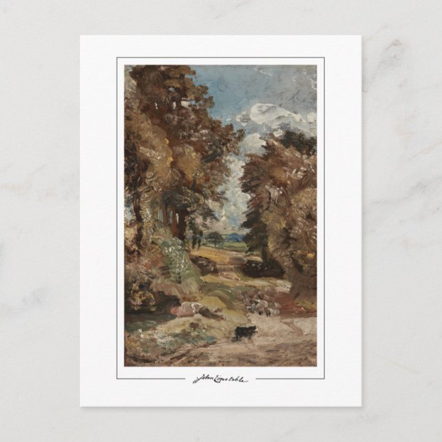 John Constable #138-2 - Tarjeta postal de arte fin (Anverso)
