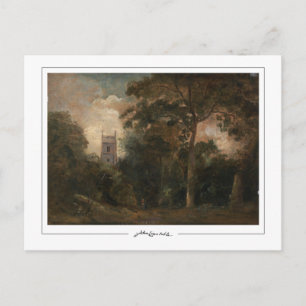 John Constable #17 - Tarjeta postal de arte fino
