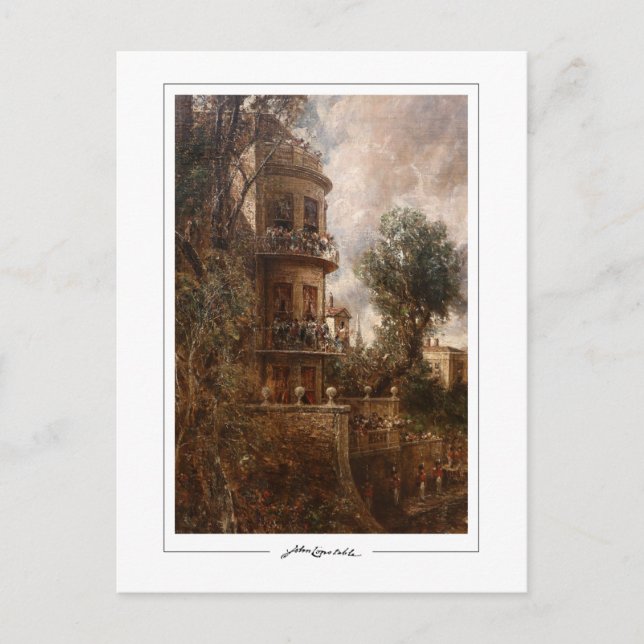 John Constable #196 - Tarjeta postal de arte fino (Anverso)