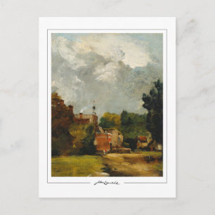 John Constable #1-2 - Tarjeta postal de arte fino
