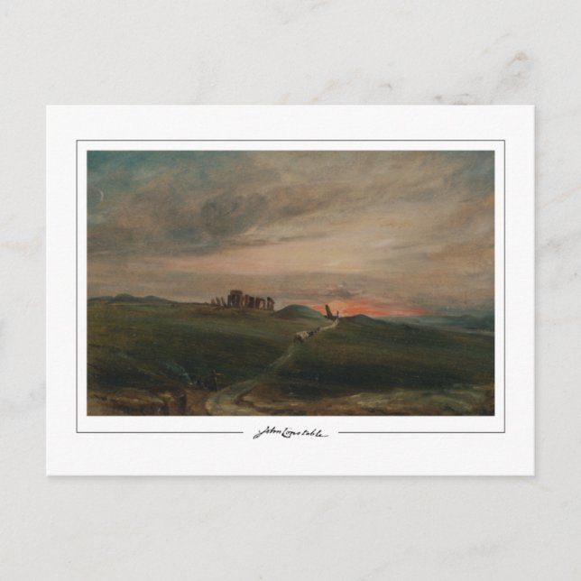 John Constable #29-2 - Tarjeta postal de arte fino (Anverso)