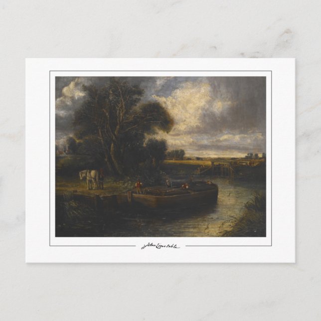 John Constable #306-2 - Postales Bellas Artes (Anverso)