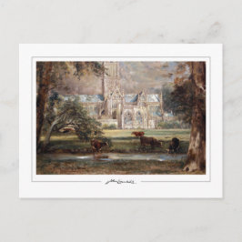 John Constable #313-2 - Tarjeta postal de arte fin