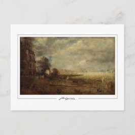 John Constable #334-2 - Tarjeta postal de arte fin