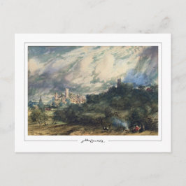 John Constable #367-2 - Tarjeta postal de arte fin