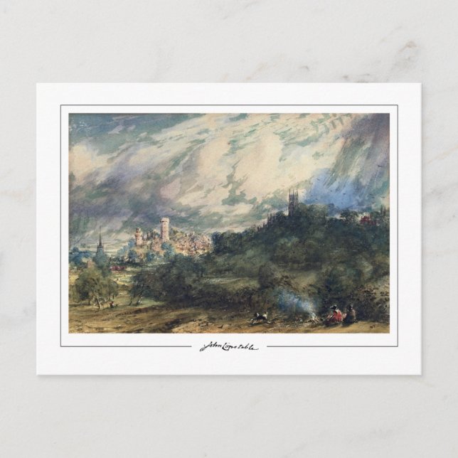 John Constable #367-2 - Tarjeta postal de arte fin (Anverso)