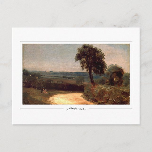 John Constable #37-2 - Tarjeta postal de arte fino (Anverso)