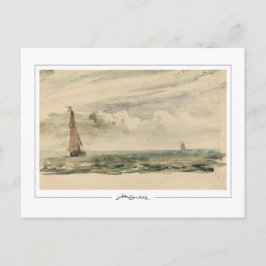 John Constable #409-2 - Tarjeta postal de arte fin