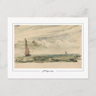 John Constable #409-2 - Tarjeta postal de arte fin