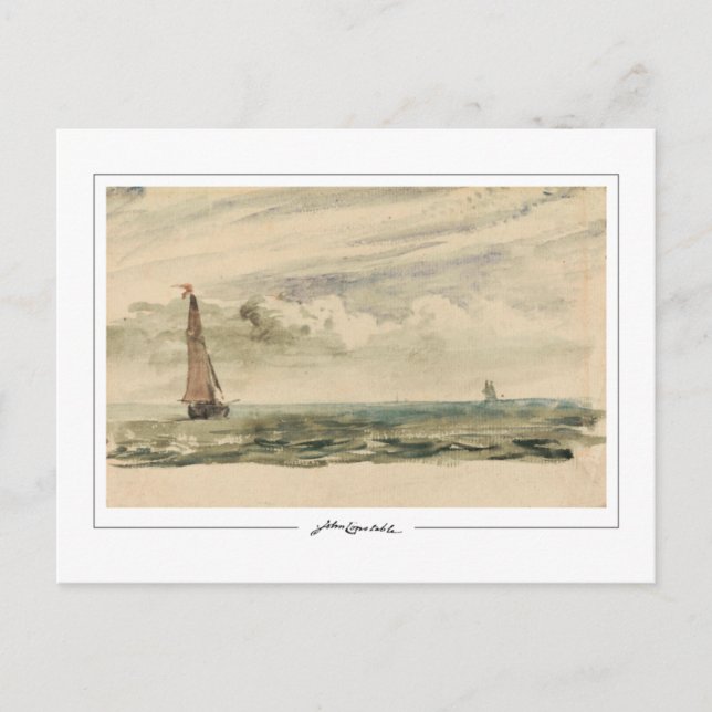 John Constable #409-2 - Tarjeta postal de arte fin (Anverso)