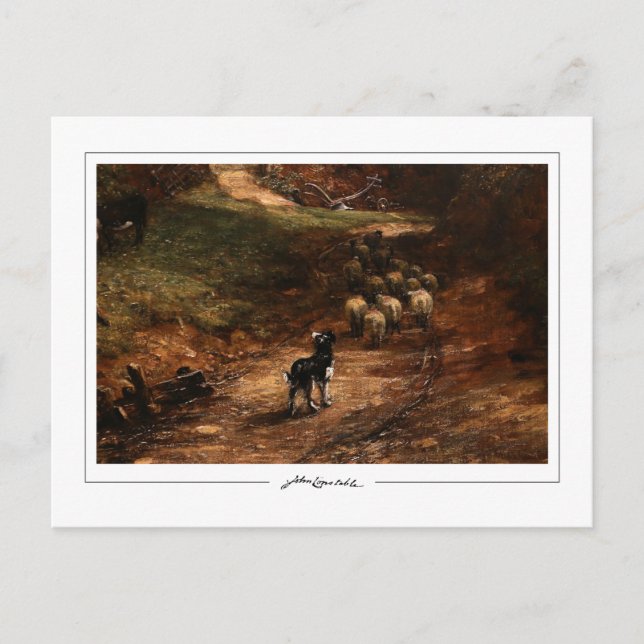 John Constable #467 - Tarjeta postal de arte fino (Anverso)