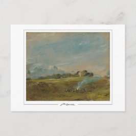 John Constable #471-2 - Tarjeta postal de arte fin