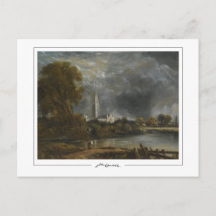 John Constable #47-2 - Tarjeta postal de arte fino