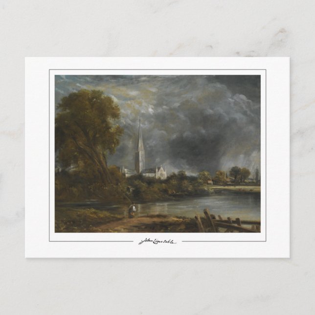 John Constable #47-2 - Tarjeta postal de arte fino (Anverso)