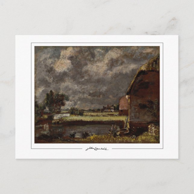 John Constable #480-2 - Tarjeta postal de arte fin (Anverso)