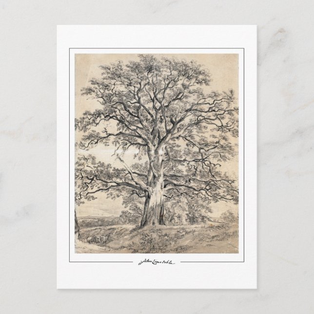 John Constable #545-2 - Postales Bellas Artes (Anverso)