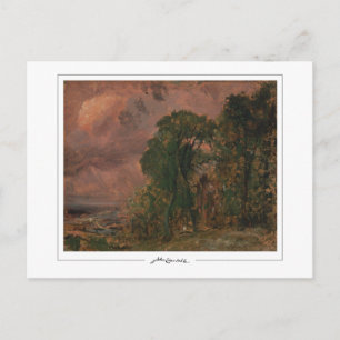 John Constable #6-2 - Tarjeta postal de arte fino