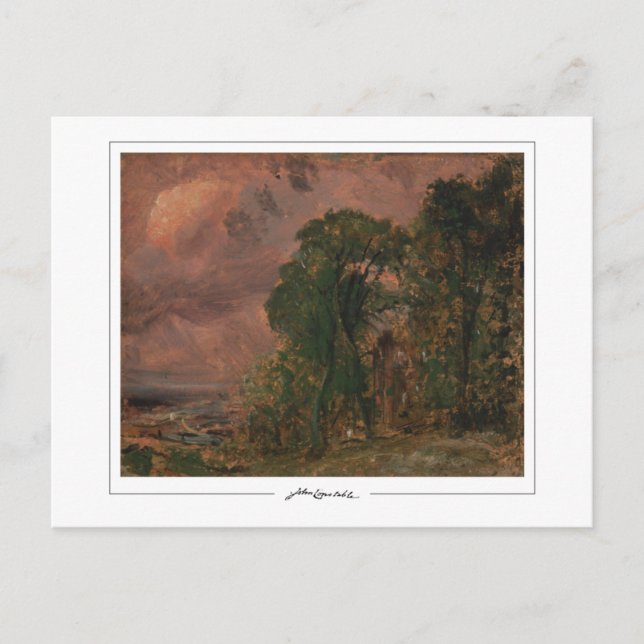 John Constable #6-2 - Tarjeta postal de arte fino (Anverso)
