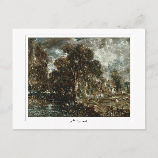 John Constable #9 - Tarjeta postal de arte fino (Anverso)