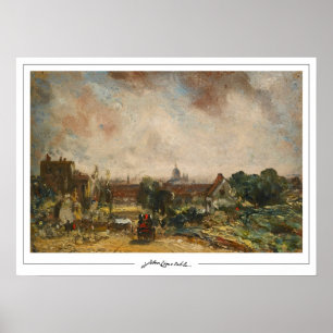 John Constable cartel de arte Zedign #42