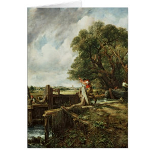 John Constable el   la cerradura, 1824