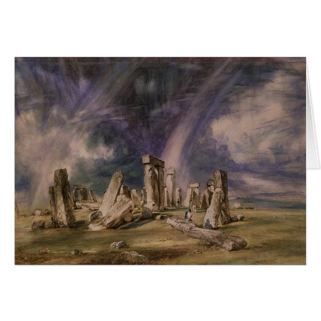 John Constable el | Stonehenge, 1835 (Anverso (Horizontal))
