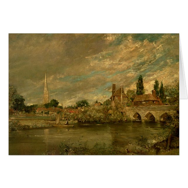 John Constable | Puente de Harnham y Salisbu (Anverso (Horizontal))