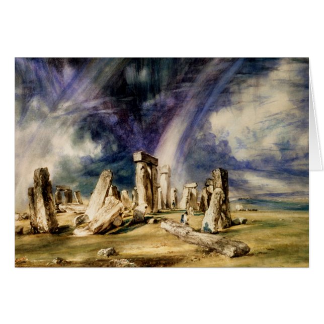 John Constable - Stonehenge (Anverso (Horizontal))