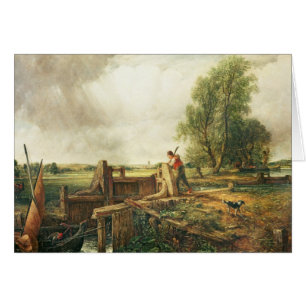 John Constable   Un barco que pasa una cerradura