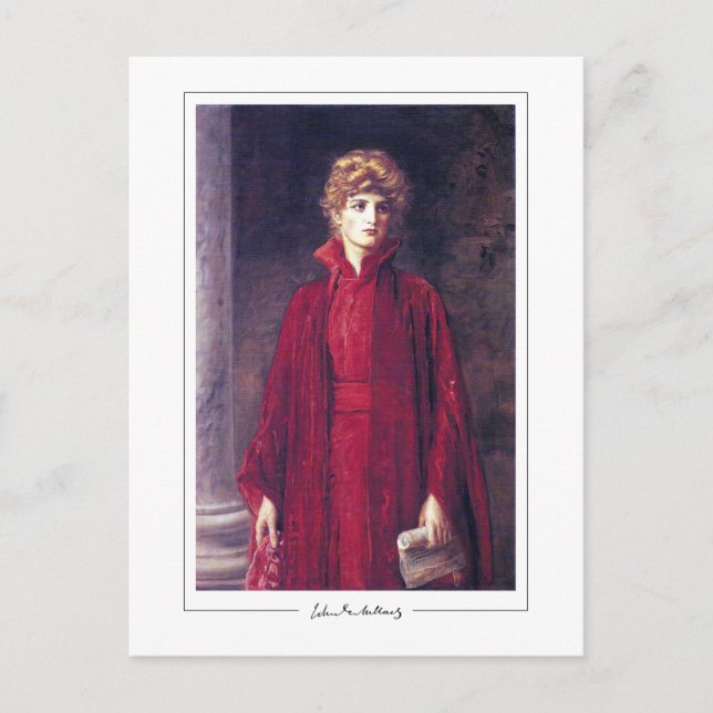 John Everett Millais # 149 - Tarjeta postal de art (Anverso)