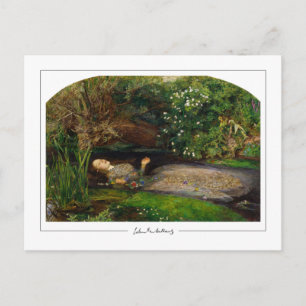 John Everett Millais #14 - Tarjeta postal de arte
