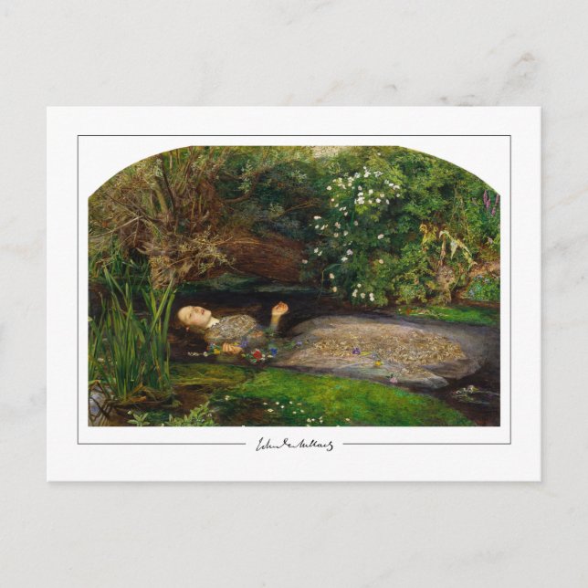John Everett Millais #14 - Tarjeta postal de arte  (Anverso)