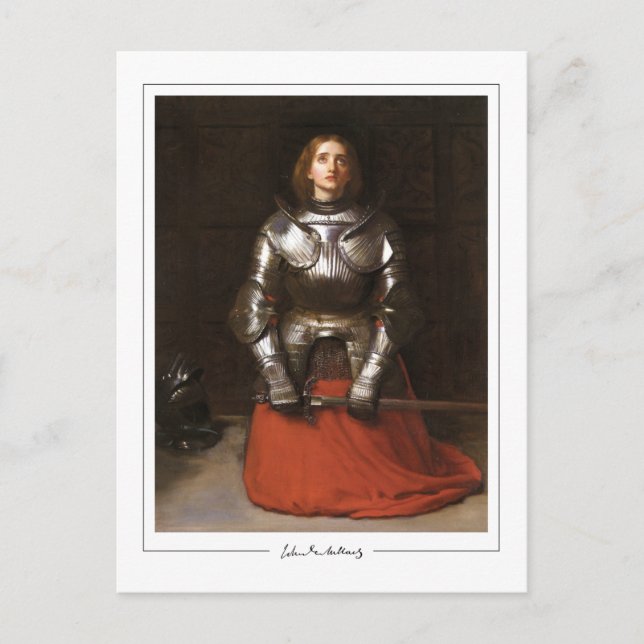 John Everett Millais #157 - Tarjeta postal de arte (Anverso)