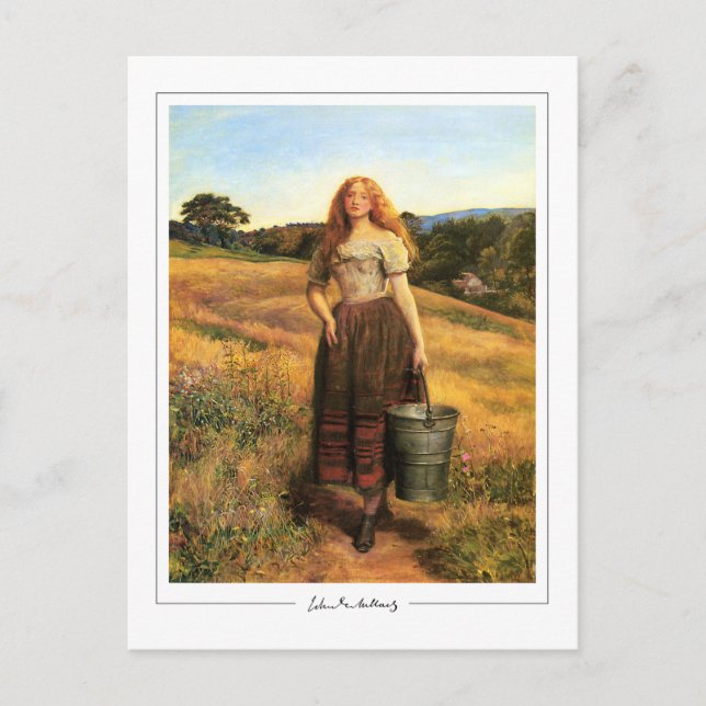 John Everett Millais #176 - Tarjeta postal de arte (Anverso)