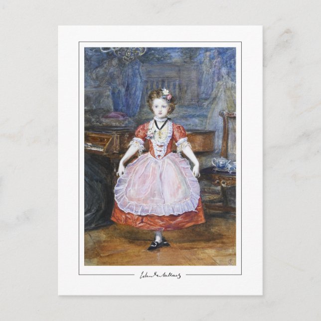 John Everett Millais #20 - Tarjeta postal de arte  (Anverso)