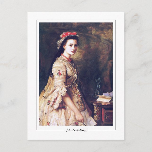 John Everett Millais #217 - Tarjeta postal de arte (Anverso)