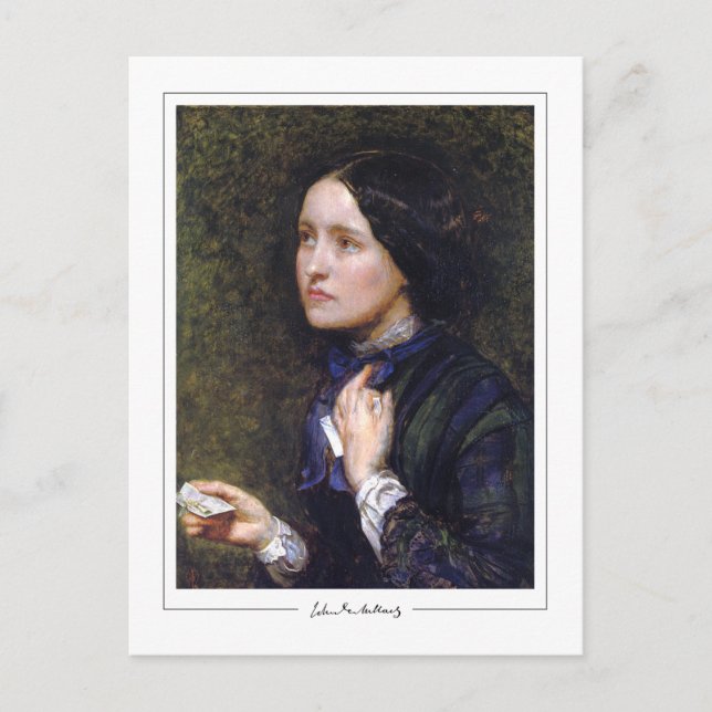 John Everett Millais #221 - Tarjeta postal de arte (Anverso)