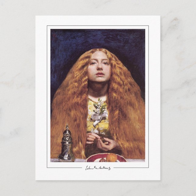 John Everett Millais #241 - Tarjeta postal de arte (Anverso)